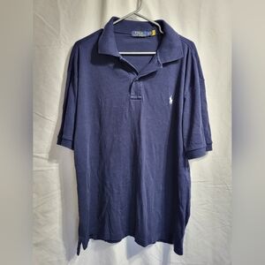 Ralph Lauren Men's Deep Blue Polo Shirt, Size 1XB